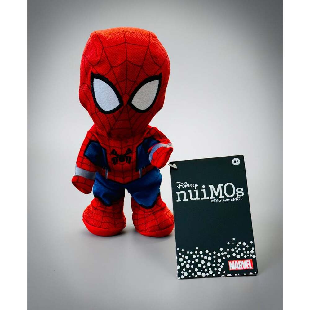 Disney nuiMOs Marvel Spider-Man Peter Parker Red Blue Suit Plush Doll NWT